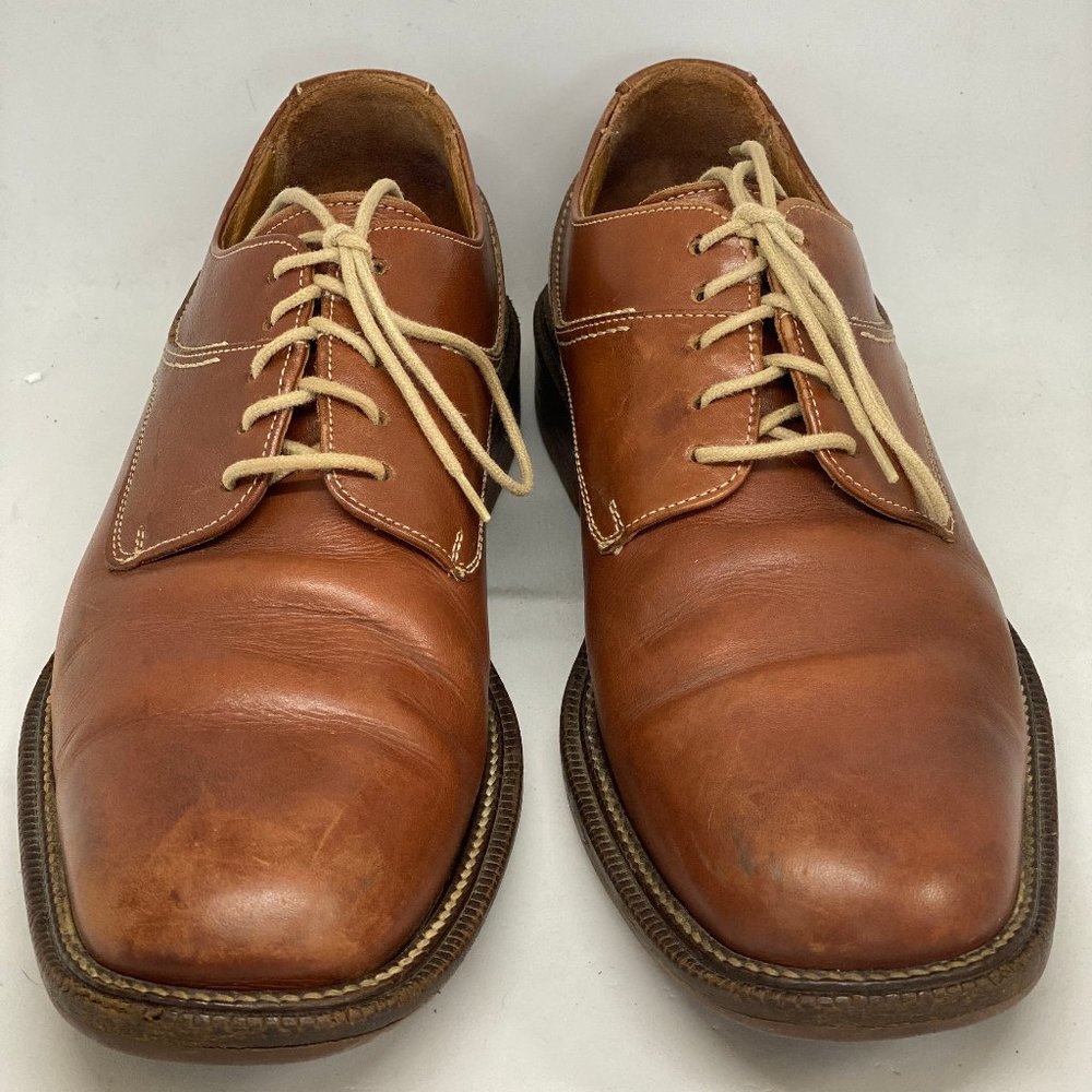 OEMOS Men's Brown Leather Shoes Size 11 1/2